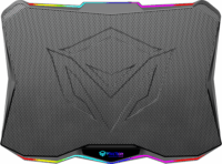 MeeTion CP4040 17" RGB Laptop hűtőpad - Fekete