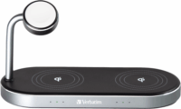 Verbatim WCS-03 Wireless töltőállomás Apple készülékekhez - Ezüst (35W)