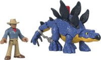 Mattel Imaginext Jurassic World Stegosaurus és Dr Grant figura