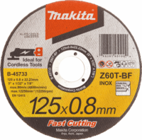 Makita B-45733 Vágókorong - 125mm