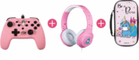 Konix UNIK Nintendo Switch Controller + Headset + Ütésálló tok - Rózsaszín