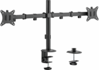 Equip 650157 17"-32" LCD TV/Monitor asztali tartó kar - Fekete (2 kijelző)