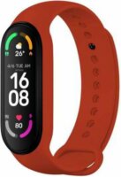 Fixed Xiaomi Band 7 / Mi Band 6 / 5 Szilikon szíj - Piros