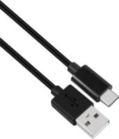 Iris USB-A apa - USB-C apa Adat- és töltőkábel - Fekete (3m)