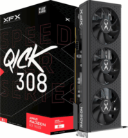 XFX Radeon RX 7600 8GB GDDR6 QICK 308 Black Videókártya