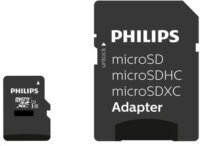 Philips 512GB microSDXC UHS-I CL10 Memóriakártya + Adapter