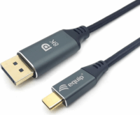 Equip 133423 USB-C - DisplayPort 1.4 Kábel 3m - Fekete