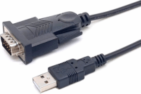 Equip 133391 USB-A apa 2.0 - Serial (9 pin) apa adatkábel - Fekete (1.5m)
