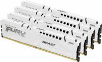 Kingston 64GB / 5600 Fury Beast White (Intel XMP) DDR5 RAM KIT (4x16GB)