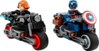LEGO® Marvel: 76260 - Fekete Özvegy és Amerika Kapitány motorkerékpárok