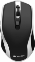 Canyon MW-19 Wireless Egér - Fekete/Ezüst
