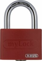 ABUS MyLock T65AL SL 5 biztonsági lakat - Piros