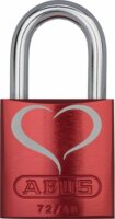 ABUS Love 72/40 Lock Look 2 SL 6 biztonsági lakat - Piros