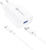 Foneng EU13 USB-A / USB-C Hálózati töltő készlet - Fehér (3A)