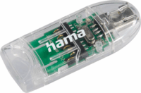 Hama 91092 USB 2.0 Külső kártyaolvasó - Átlátszó