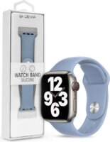 Devia Deluxe Series Apple Watch S4/S5/S6/S7/S8/S9/SE/Ultra Szilikon Sport szíj 42/44/45/49mm - Kék