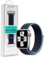 Devia Nylon Woven Apple Watch S4/S5/S6/S7/S8/S9/SE/Ultra Nylon Sport Pánt 42/44/45/49mm - Kék
