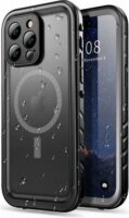 Tech-Protect Shellbox MagSafe Apple iPhone 14 Pro Vízálló tok - Átlátszó/Fekete