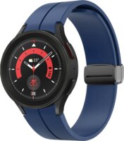 Cellect Samsung Watch 4/5 Szilikon Szíj 20mm - Sötétkék