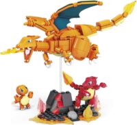 Mattel MEGA Pokémon Charmander Evolution 313 darabos építő készlet