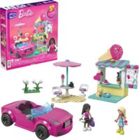 Mattel MEGA Barbie Cabrio és Fagylalt árus 226 darabos építő készlet