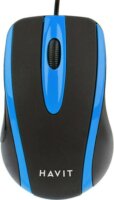 Havit MS753 Vezetékes Ergonomikus Egér - Kék