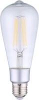 Shelly LED Vintage ST64 izzó 7W 750lm 2700K E27 - Meleg fehér