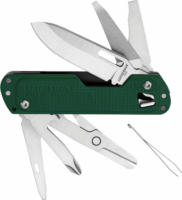 Leatherman Multitool Free T4 Többfunkciós kés - 5.6cm - Zöld