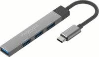 Promate LiteHub-4 USB Type-C 3.0 HUB (4 port) - Szürke