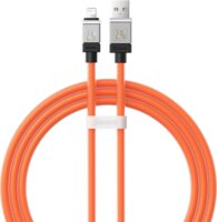 Baseus Coolplay USB-A apa - Lightning apa iPhone töltőkábel - Narancssárga (1m)