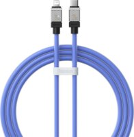 Baseus Coolplay USB-C apa - Lightning apa Adat- és töltőkábel - Kék (1m)