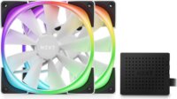 NZXT Aer 2 140mm PWM RGB Rendszerhűtő - Fehér (2db/csomag)