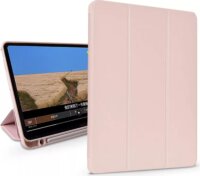 Devia Leather Smart Case Apple iPad 10.2" Trifold tok - Rózsaszín