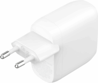 Belkin BoostCharge Pro 2x USB-C Hálózati Gyorstöltő Adapter 60W - Fehér