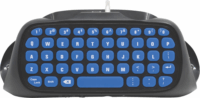 Snakebyte PS4 Key:Pad Vezeték nélküli PS4 Billentyűzet - Fekete/Kék