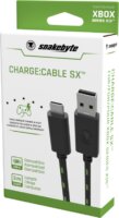 Snakebyte Cable SX USB-C / USB-A Kábel 3m - Fekete/Zöld (Xbox series x/s)
