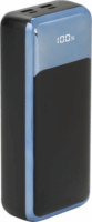 RivaCase RivaPower VA1080 Powerbank 30000mAh (1.5-5A / 4.5-20V) - Fekete/Kék