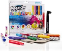 Chameleon Kidz Blendy Pens Blend & Spray Filctoll készlet - Vegyes színek (10 db / csomag)