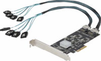 Startech 8 8P6G-PCIE-SATA-CARD SATA port bővítő PCIe kártya