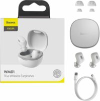 Baseus Encok WM01 TWS Wireless Headset - Fehér