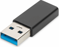 Digitus AK-300524-000-S USB-A apa - USB-C anya Adapter