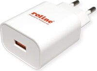 Roline USB-A Hálózati töltő - Fehér (18W)