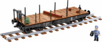 Cobi Schwerer Plattformwagen Type SSYS Vonat 424 darabos Építőjáték