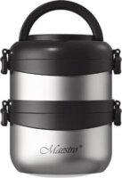 Maestro MR-1635 1500ml Ételtároló termosz - Fekete/Inox