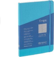 Fabriano Ecoqua Plus 80 lapos A5 négyzetrácsos notesz - Türkiz
