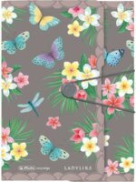 Herlitz Ladylike Butterflies A4 Gumis mappa - Mintás