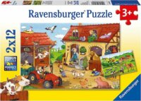Ravensburger Munka a gazdaságban 2 az 1-ben puzzle