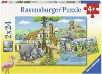 Ravensburger Üdvözöljük az állatkertben 2 az 1-ben puzzle