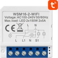 Avatto WSM16-W2 TUYA Smart Wifi kapcsoló relé