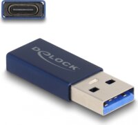 Delock USB-A apa - USB-C anya Adapter - Kék